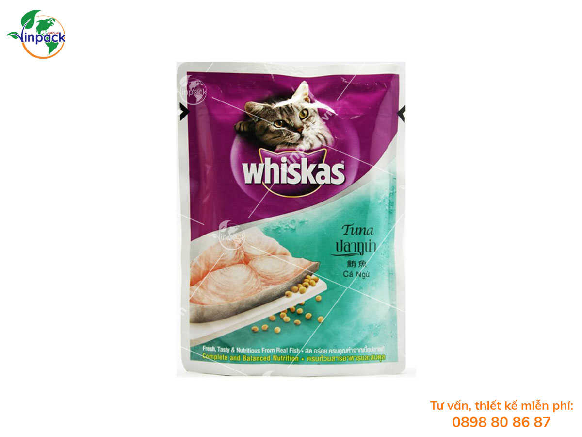 Pet food packaging