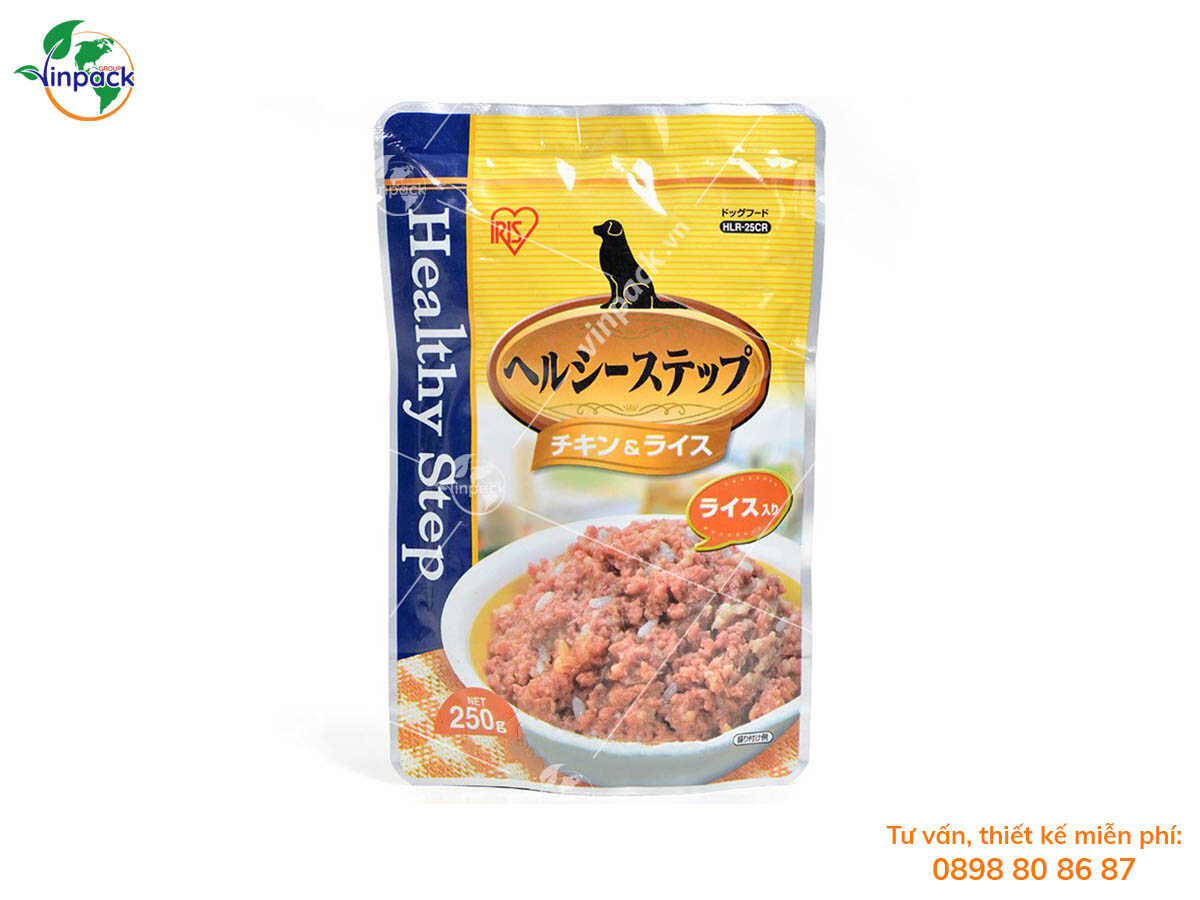 Pet food packaging