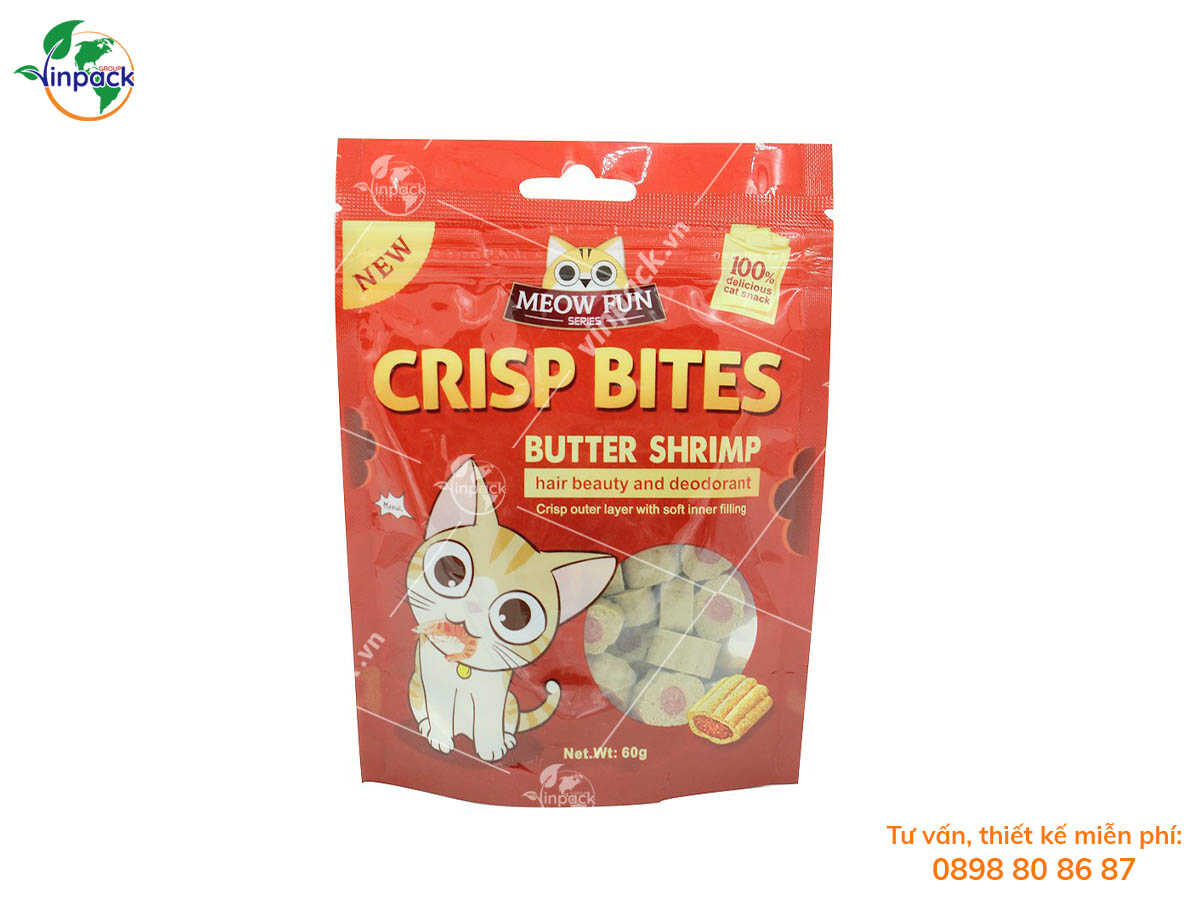 Pet food packaging