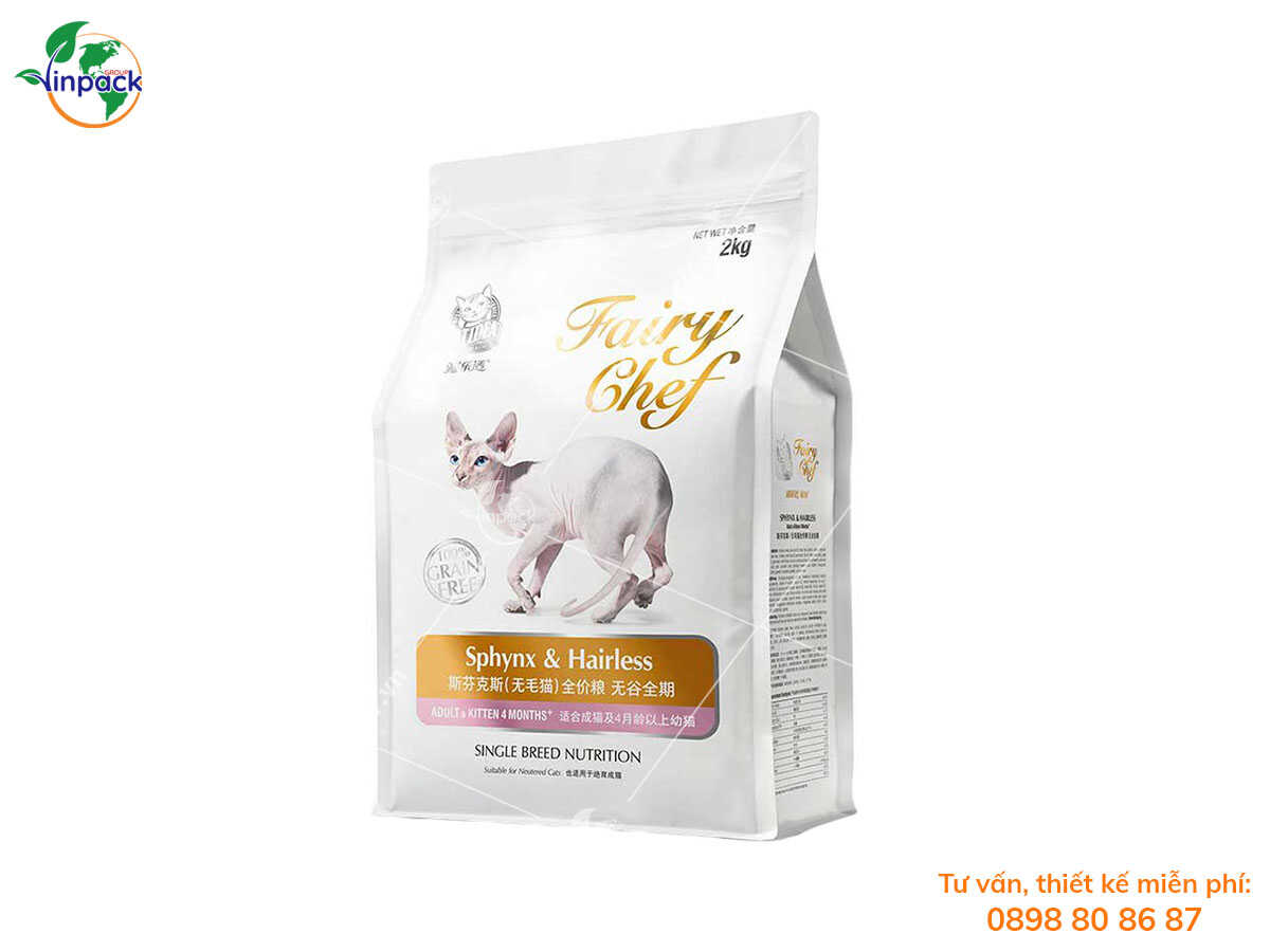 Pet food packaging