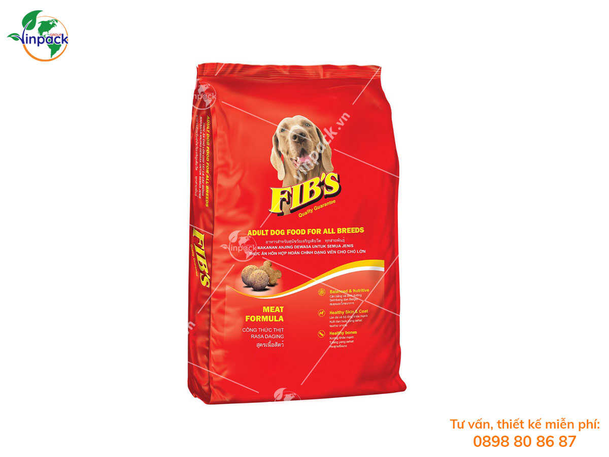 Pet food packaging