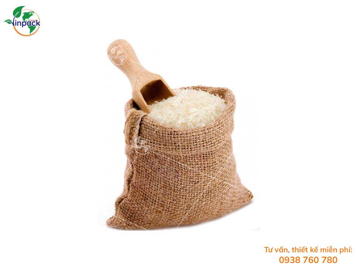 Jute rice bag