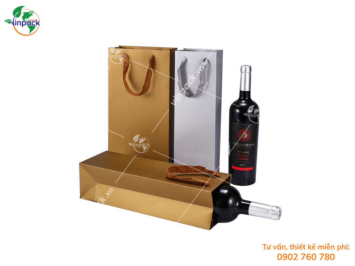 Wine paper bags