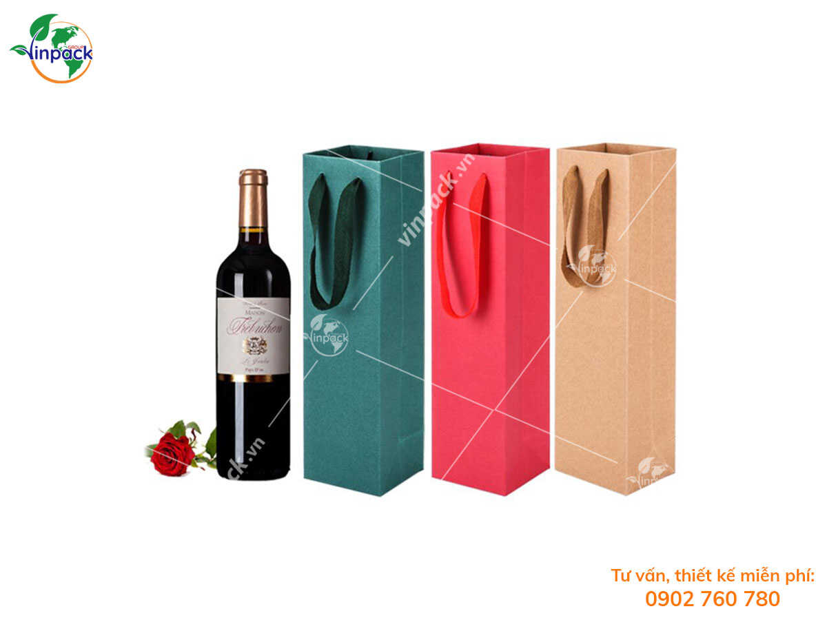 Wine paper bags