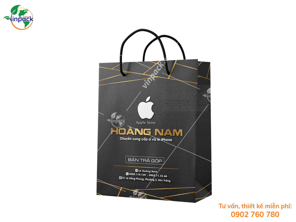 Mobile phone paper bag