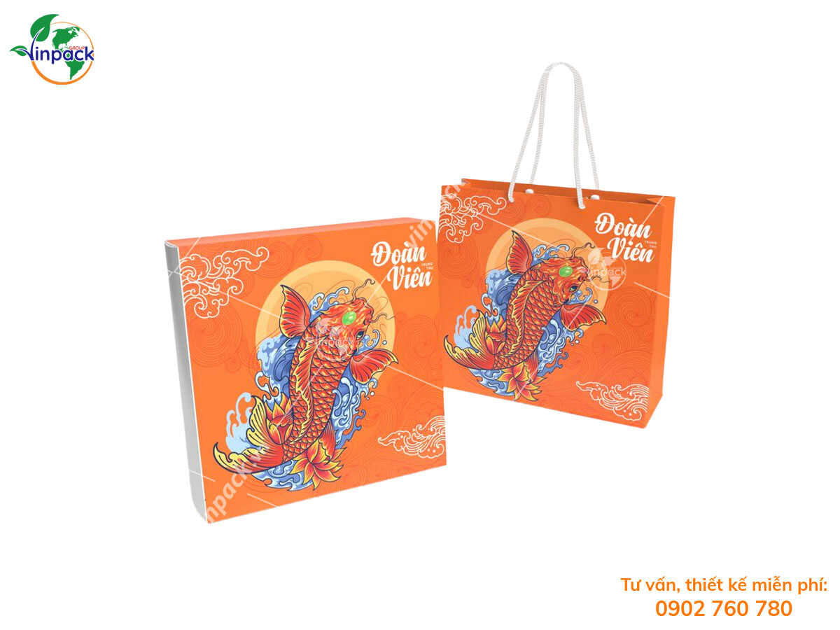 Mid-Autumn Festival gift paper bags