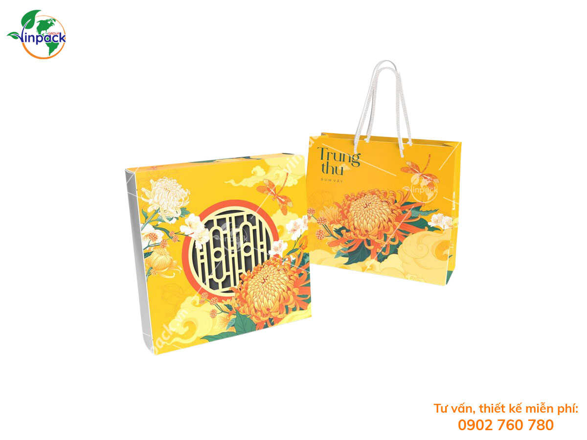 Mid-Autumn Festival gift paper bags