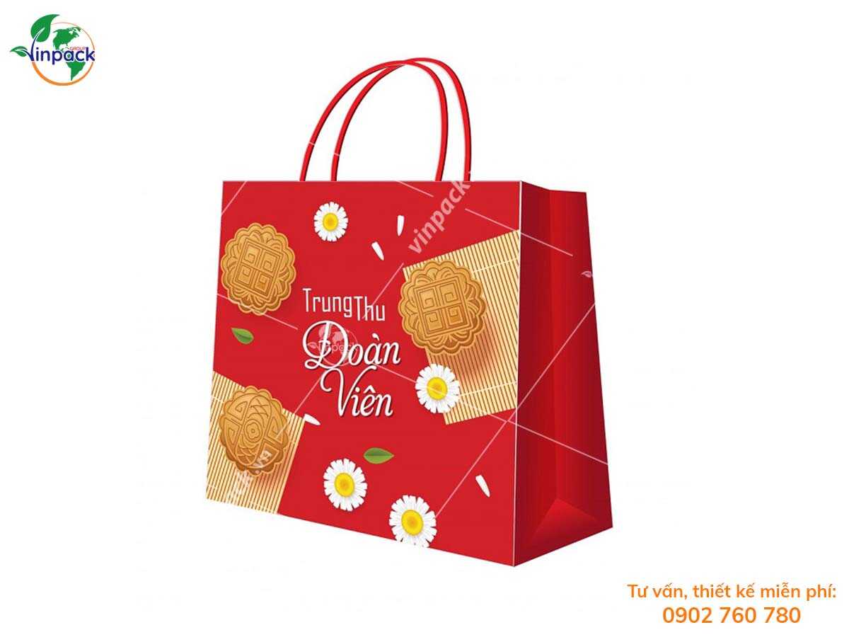 Mid-Autumn Festival gift paper bags