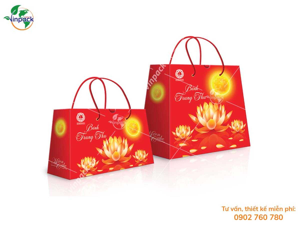 Mid-Autumn Festival gift paper bags