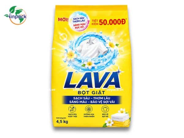 Bao bì bột giặt in theo yêu cầu Bao bì bột giặt in theo yêu cầu