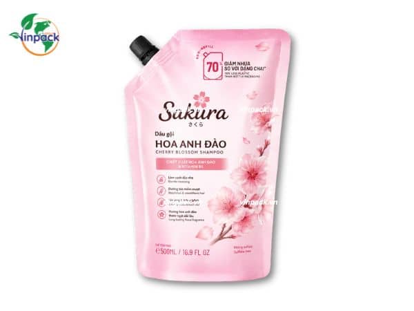 Bao bì dầu gội Refill Bao bì dầu gội Refill