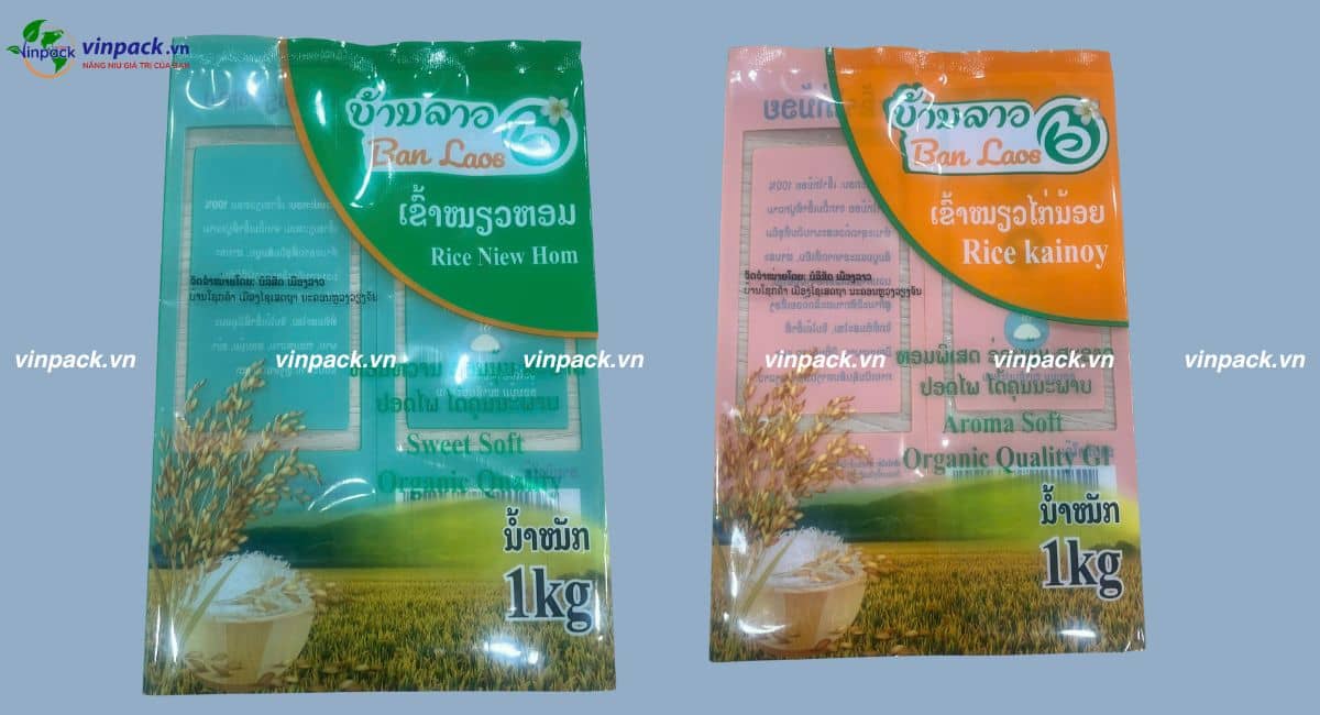 Bao bì đựng gạo 1 kg
