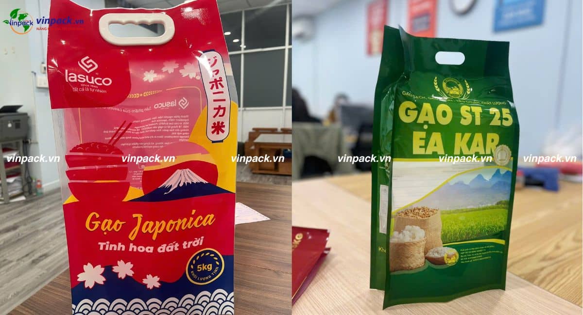 Bao bì gạo 5kg xuất khẩu