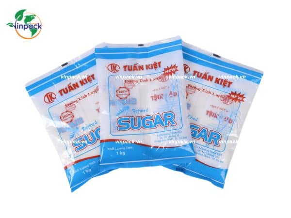 Túi đựng đường 500g và 1kg in sắc nét