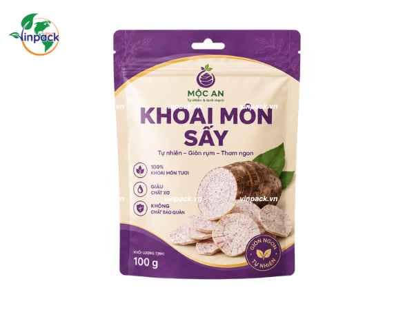 bao-bi-khoai-mon-say-100g Mẫu bao bì khoai môn sấy túi 100g mới