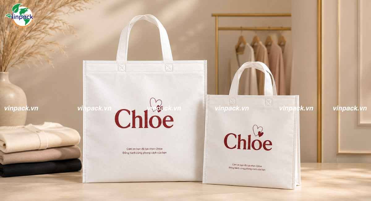 In túi vải không dệt đựng quần áo theo yêu cầu