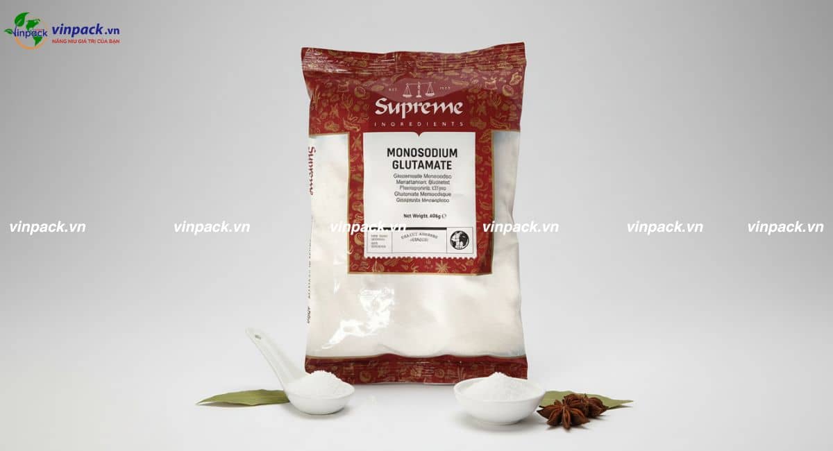 Bao bì bột ngọt túi 3 biên cho ngành gia vị