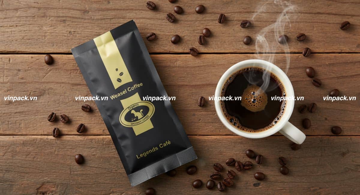 Bao bì màng ghép cà phê chống ẩm hiệu quả