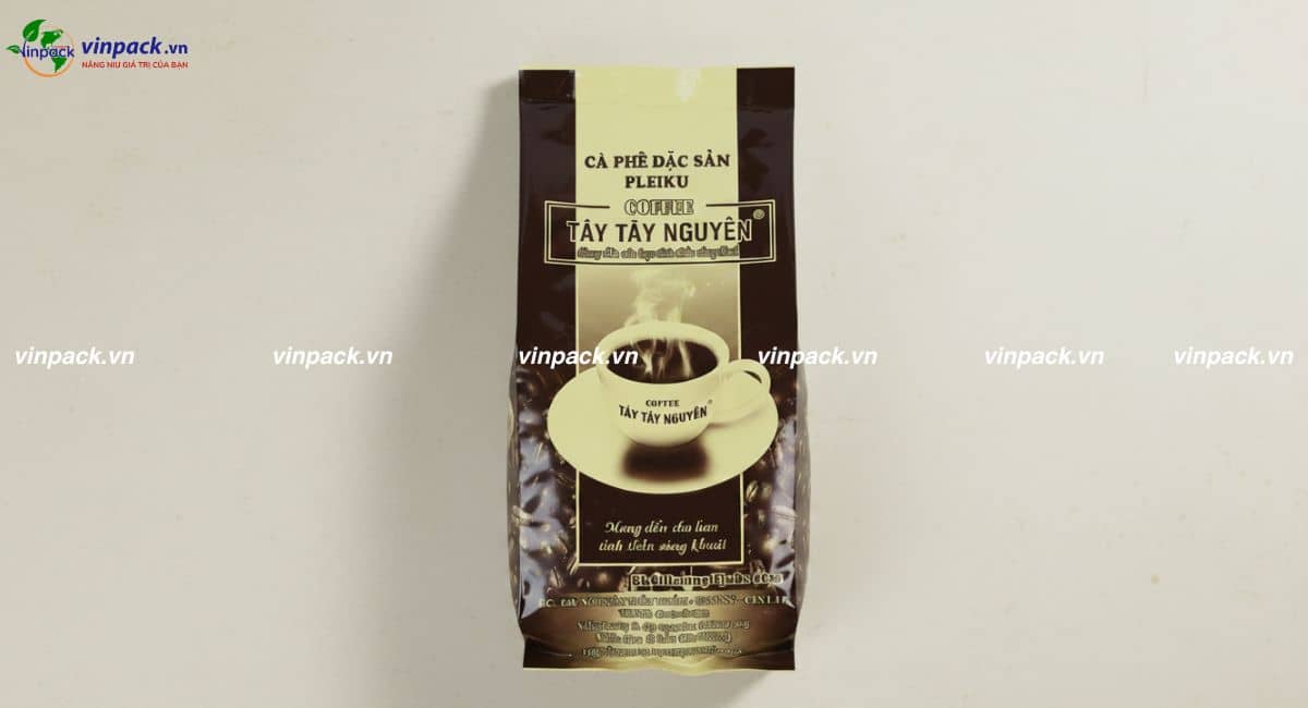 Túi màng ghép đựng cà phê rang xay cao cấp