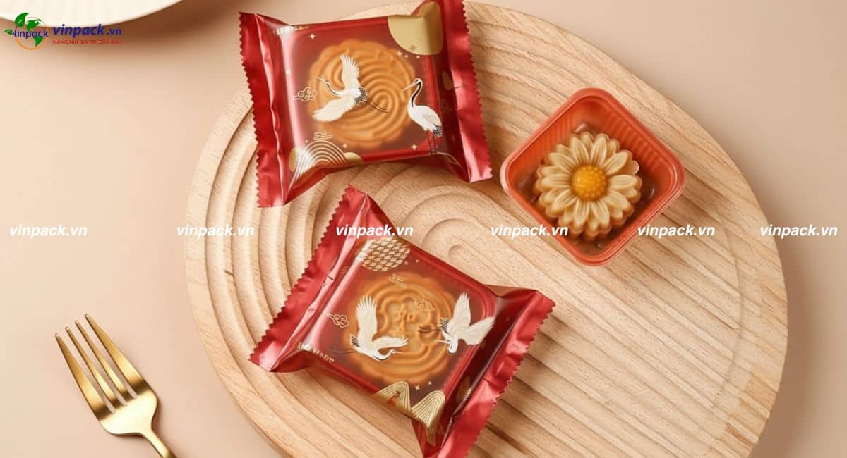 Túi màng ghép dùng cho bánh trung thu quà biếu