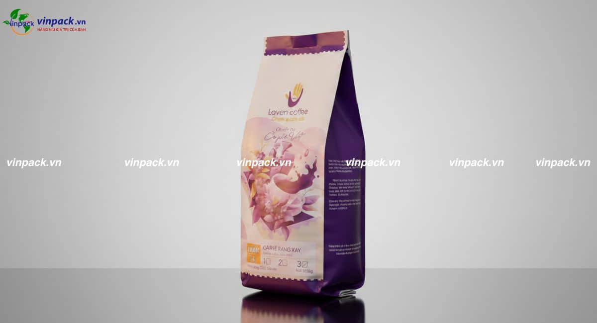 Mẫu túi cà phê nhiều lớp chống oxy hóa