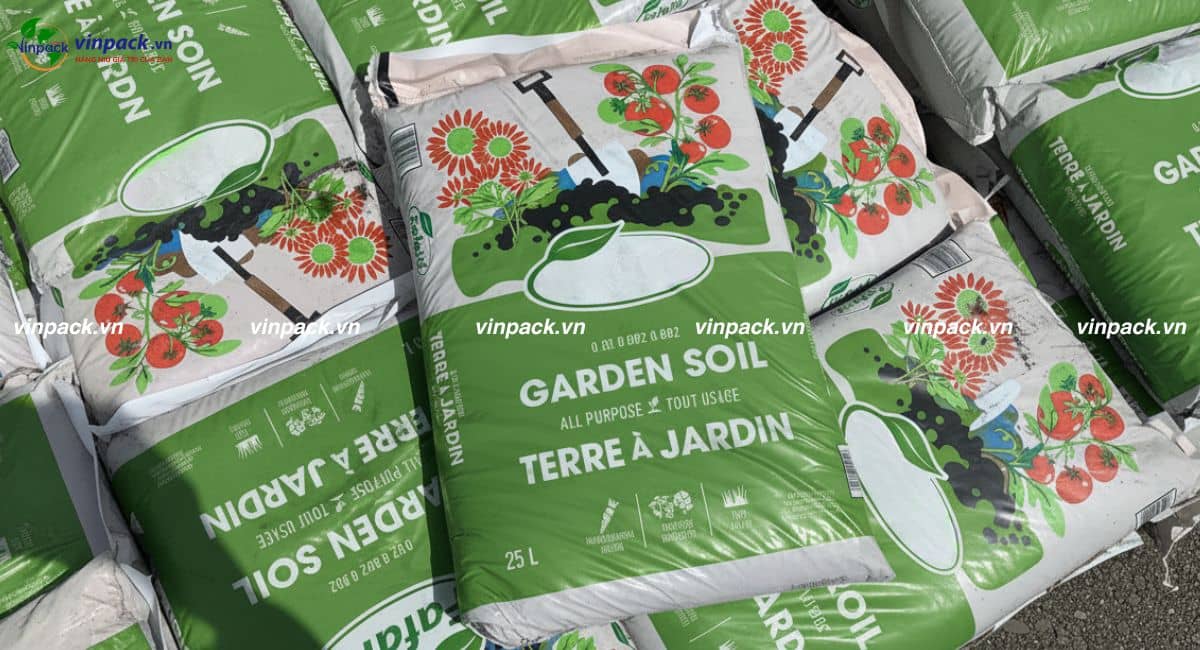 Bao bì đựng đất sạch nhiều kích thước