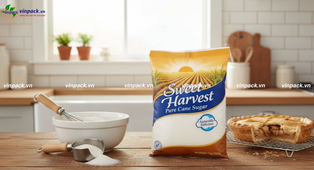 Bao bì đựng đường màng ghép chống ẩm