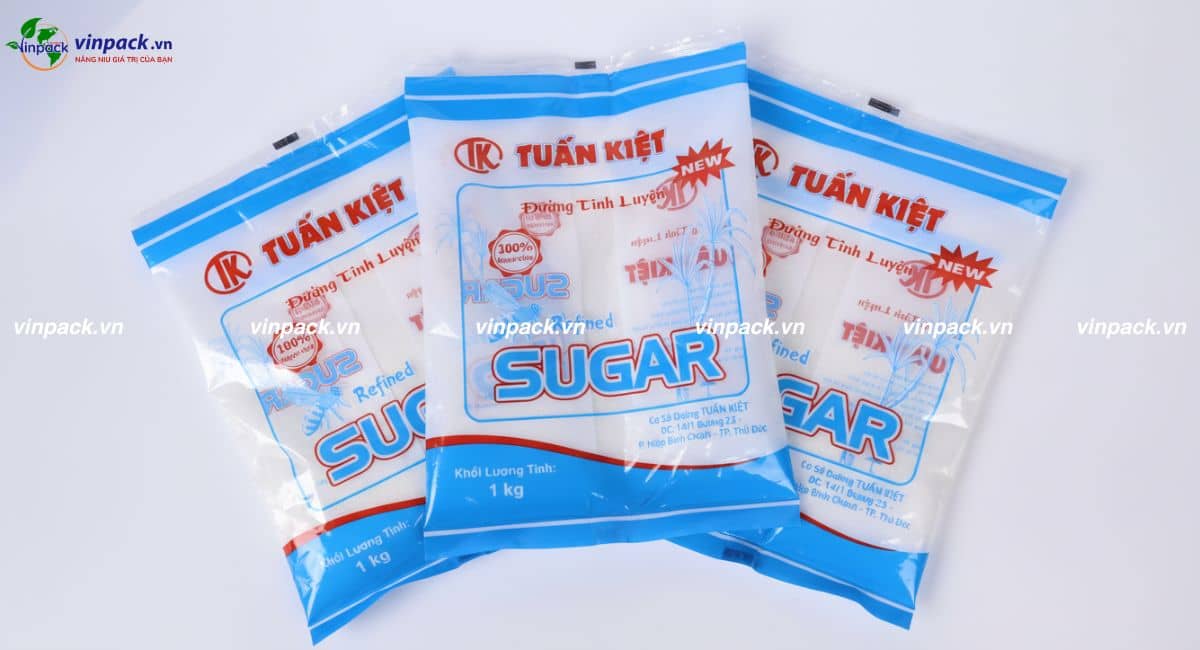 Mẫu túi đựng đường 500g và 1kg