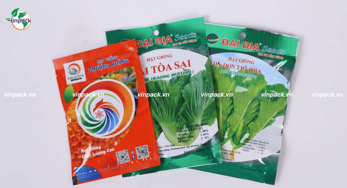 Bao bì màng ghép bảo quản hạt giống