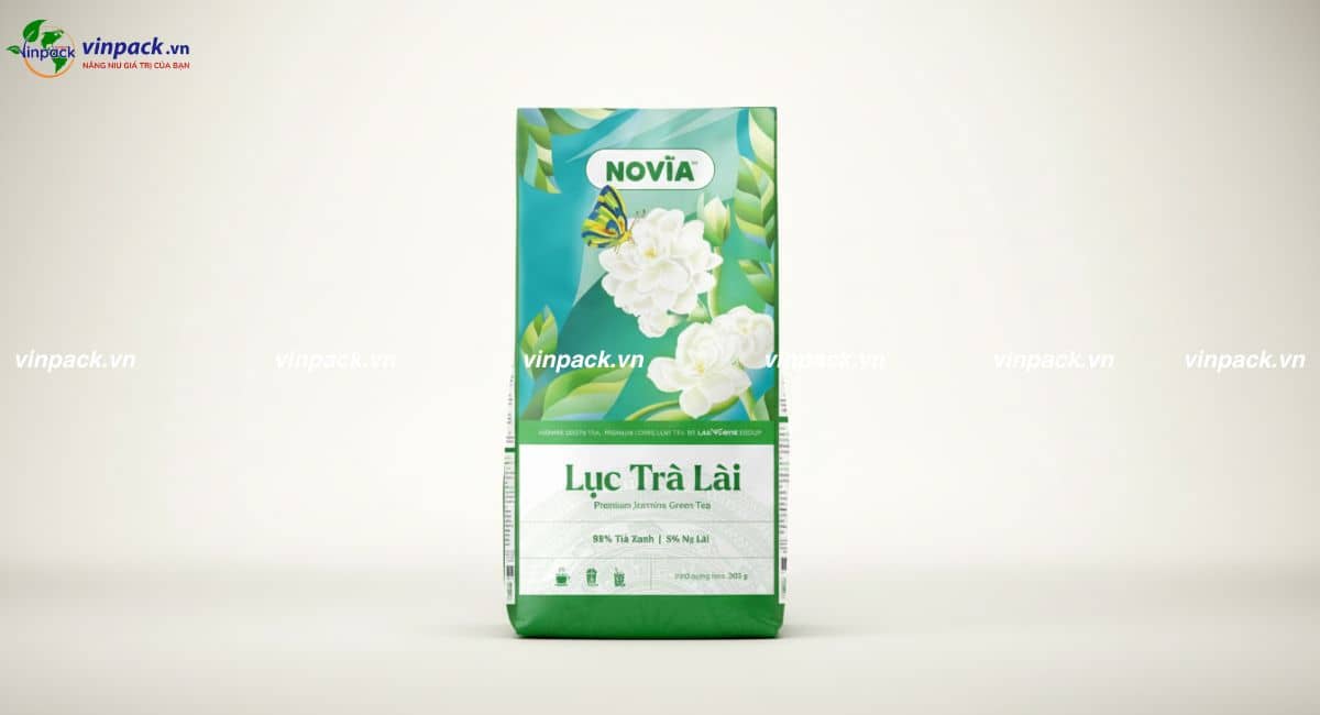 Bao bì đựng lục trà lài