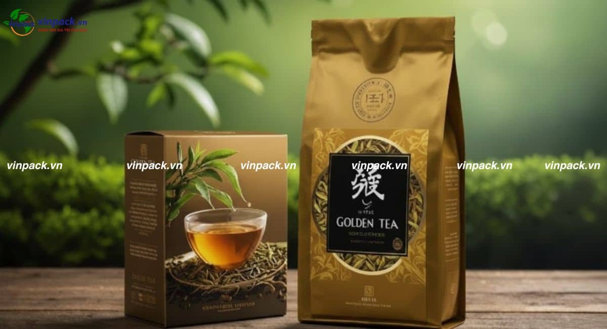 Bao bì đựng chè vàng khô
