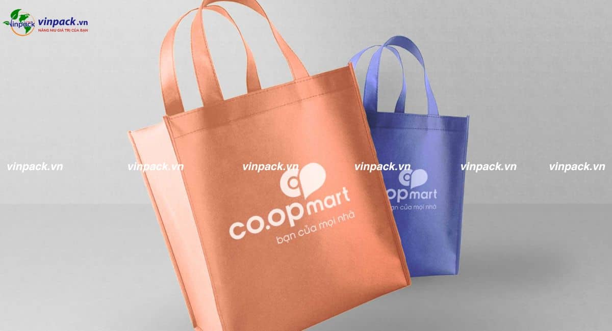 Mẫu in túi vải siêu thị cửa hàng tiện lợi