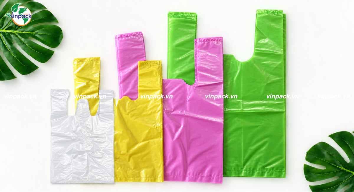 Các màu sắc của túi xốp hàng chợ