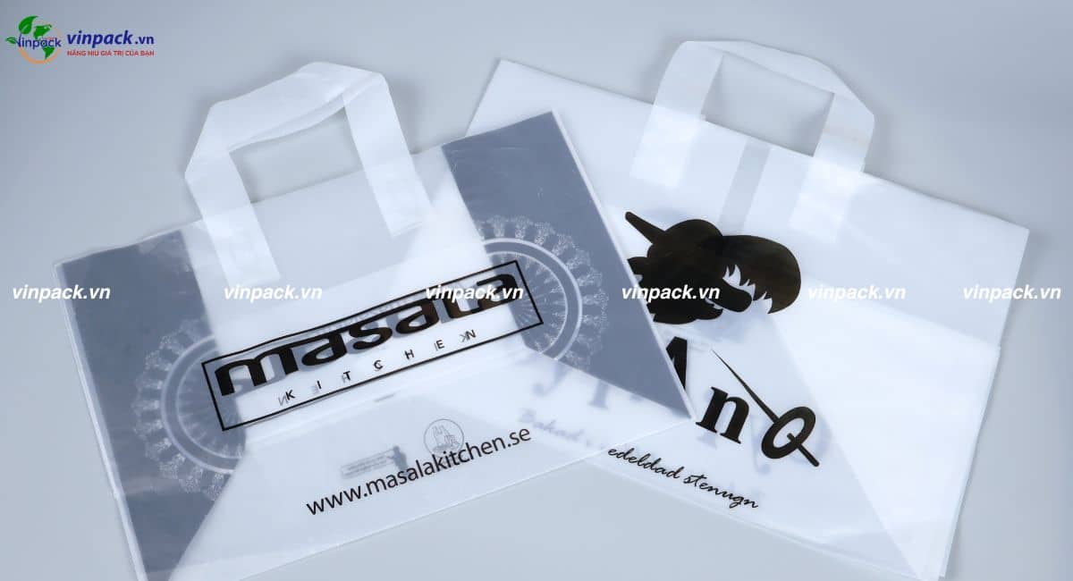 Mẫu túi ép quai in logo đẹp