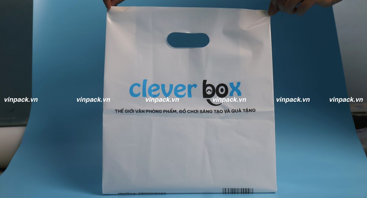 Túi hột xoài PE cửa hàng văn phòng phẩm