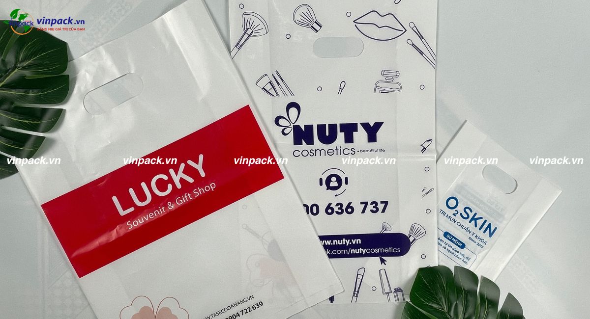 Túi hột xoài PE đựng mỹ phẩm