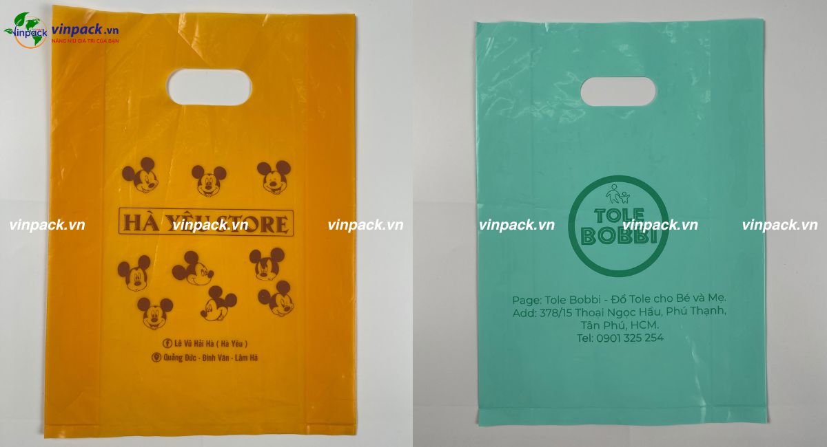 Túi hột xoài PE đựng quần áo