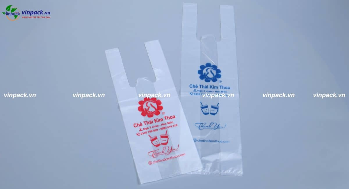 Mẫu thiết kế túi nilon chất liệu HD