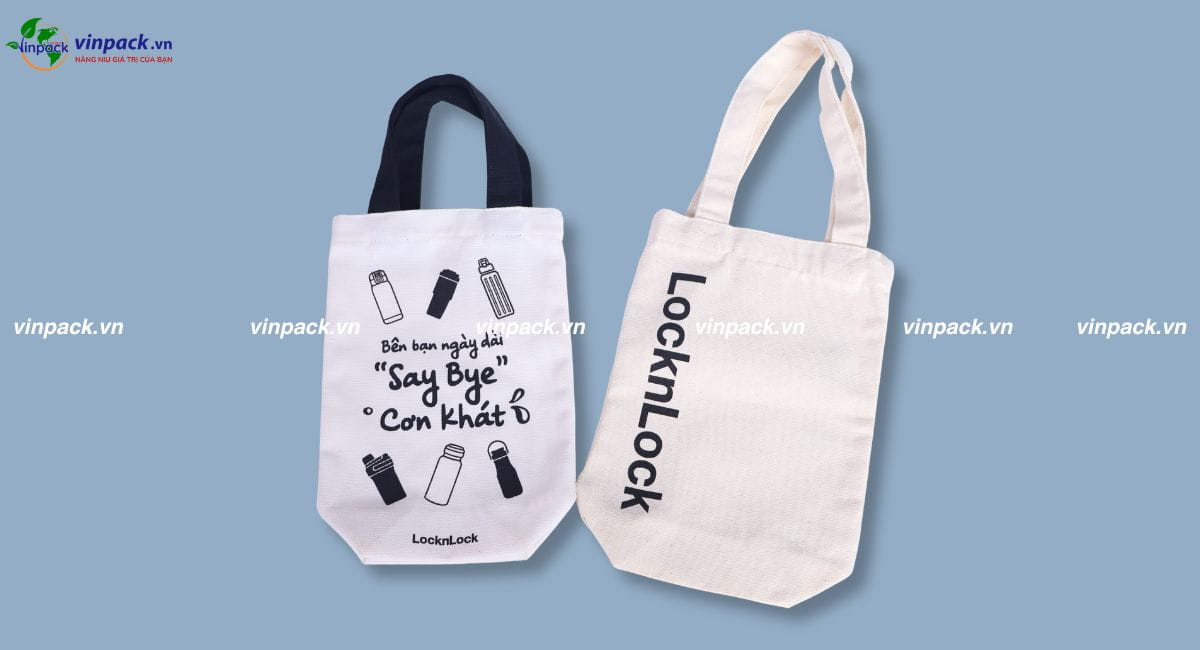 Túi vải bố được in theo yêu cầu