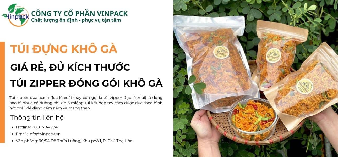 Túi đựng khô gà
