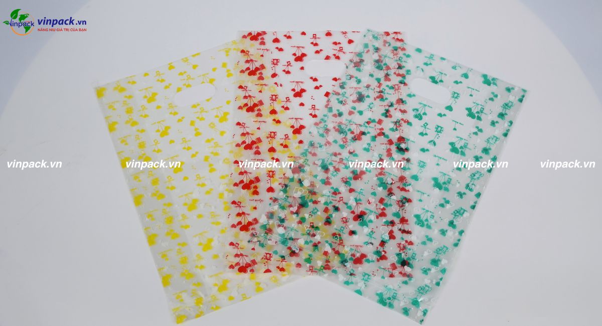 Mẫu túi hột xoài PP