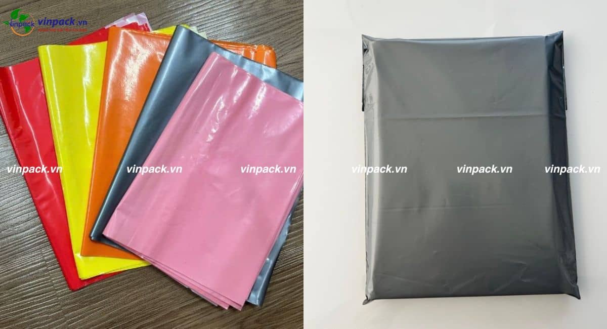 túi niêm phong 1 lớp nhiều màu nhiều kích thước