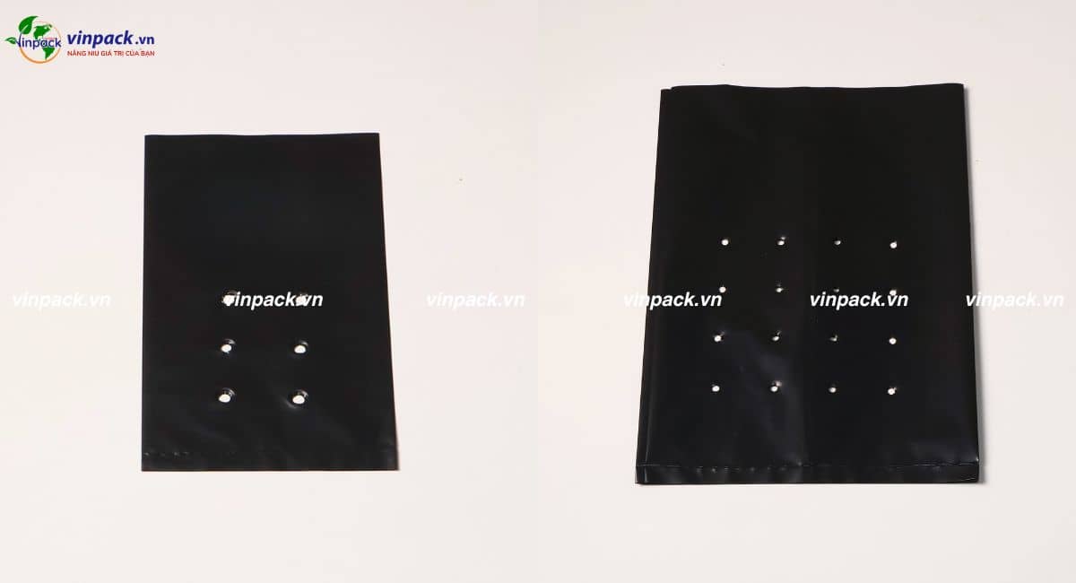 Mẫu túi ươm cây màu đen