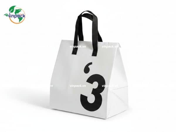 Túi giữ nhiệt vải không dệt in logo theo yêu cầu