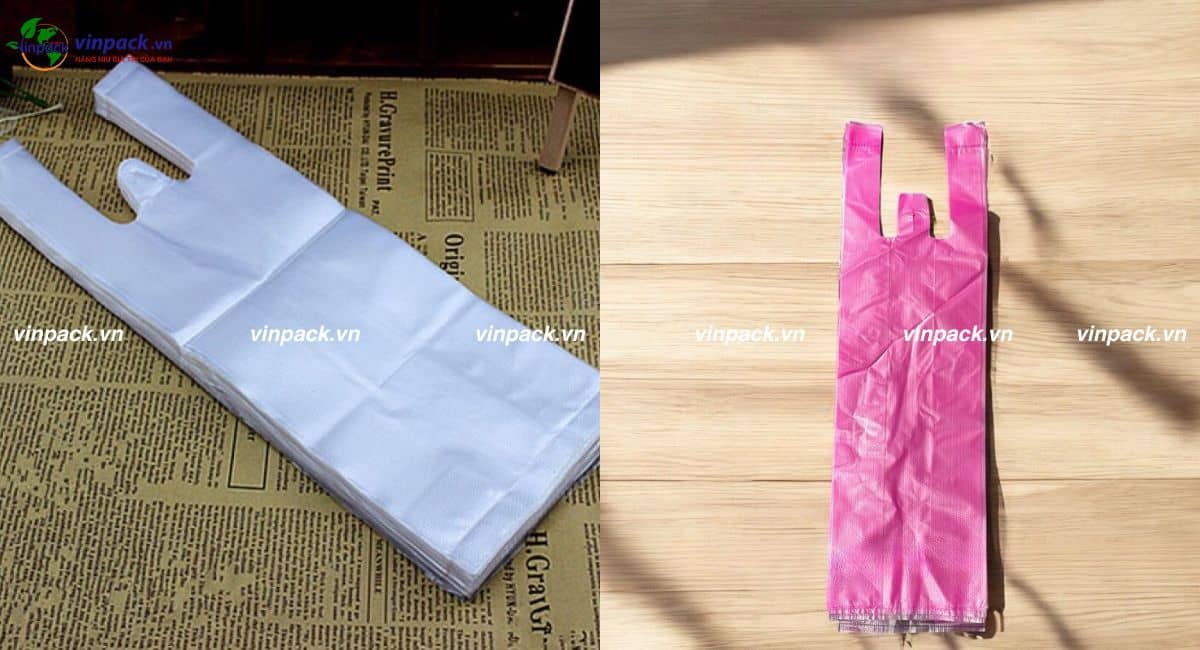 Túi xốp 1 ly 2 ly 3 ly 2 quai