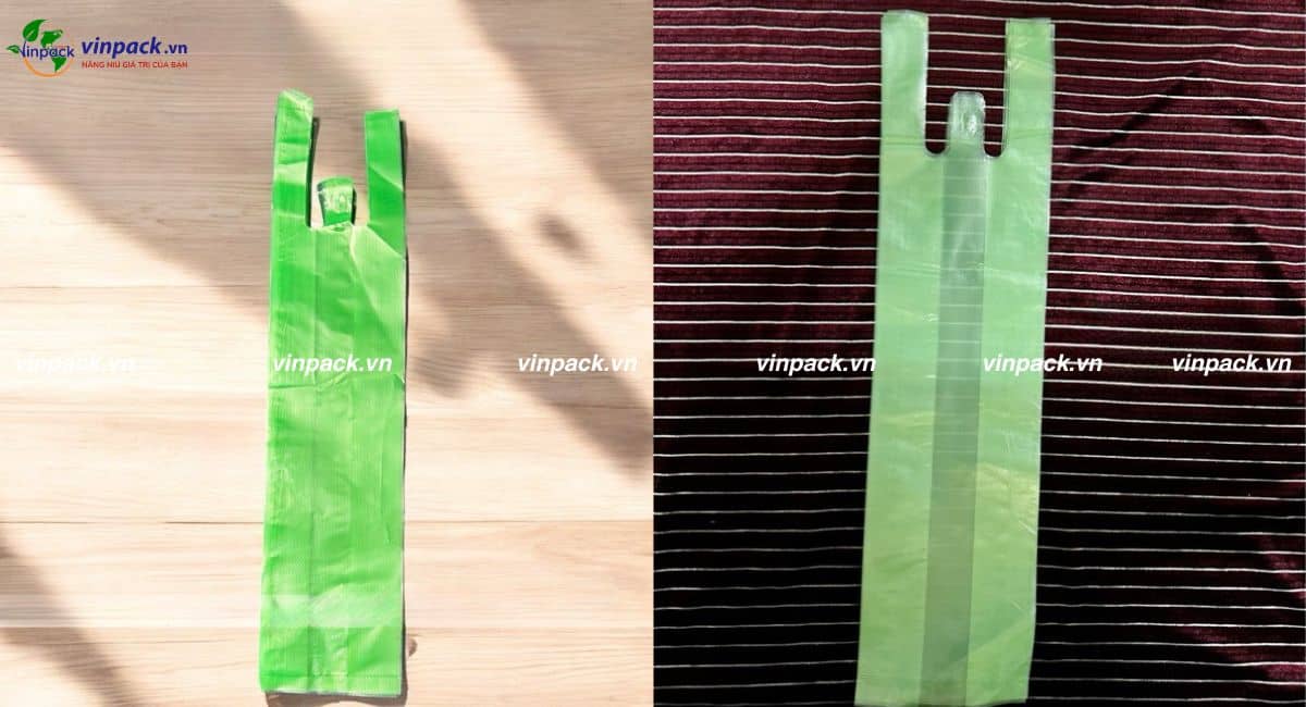 Mẫu túi xốp đựng 3 ly