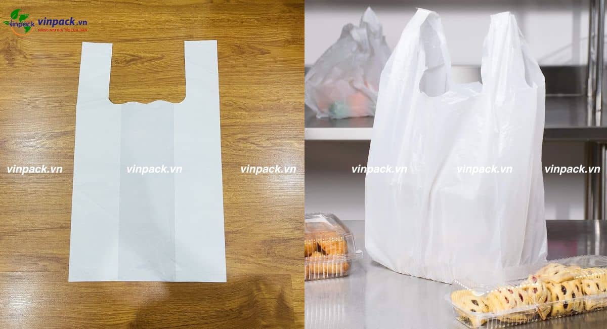 túi xốp 2 quai siêu thị