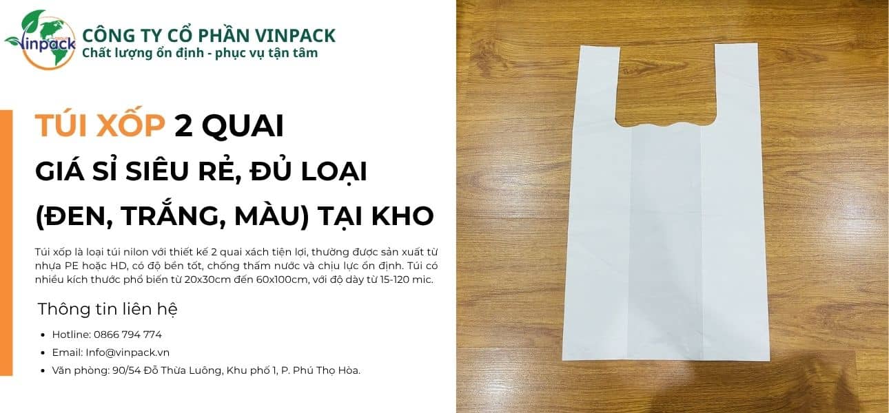 Túi xốp 2 quai