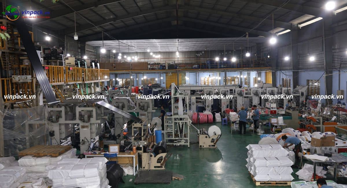 Xưởng sản xuất túi rác số lượng lớn