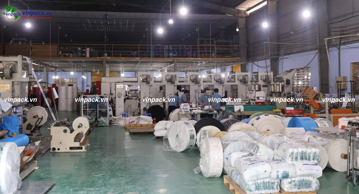 Xưởng sản xuất túi zipper số lượng lớn